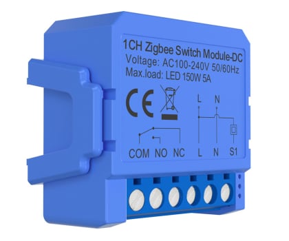 Inteligentny sterownik Avatto Inteligentny 1-kanałowy moduł przełącznika ZigBee DC  ZWSM16